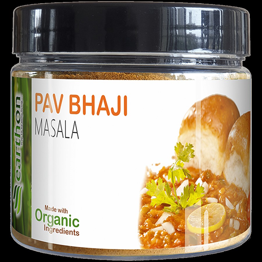 Earthon Organic Pav Bhaji Masala Spice Blend