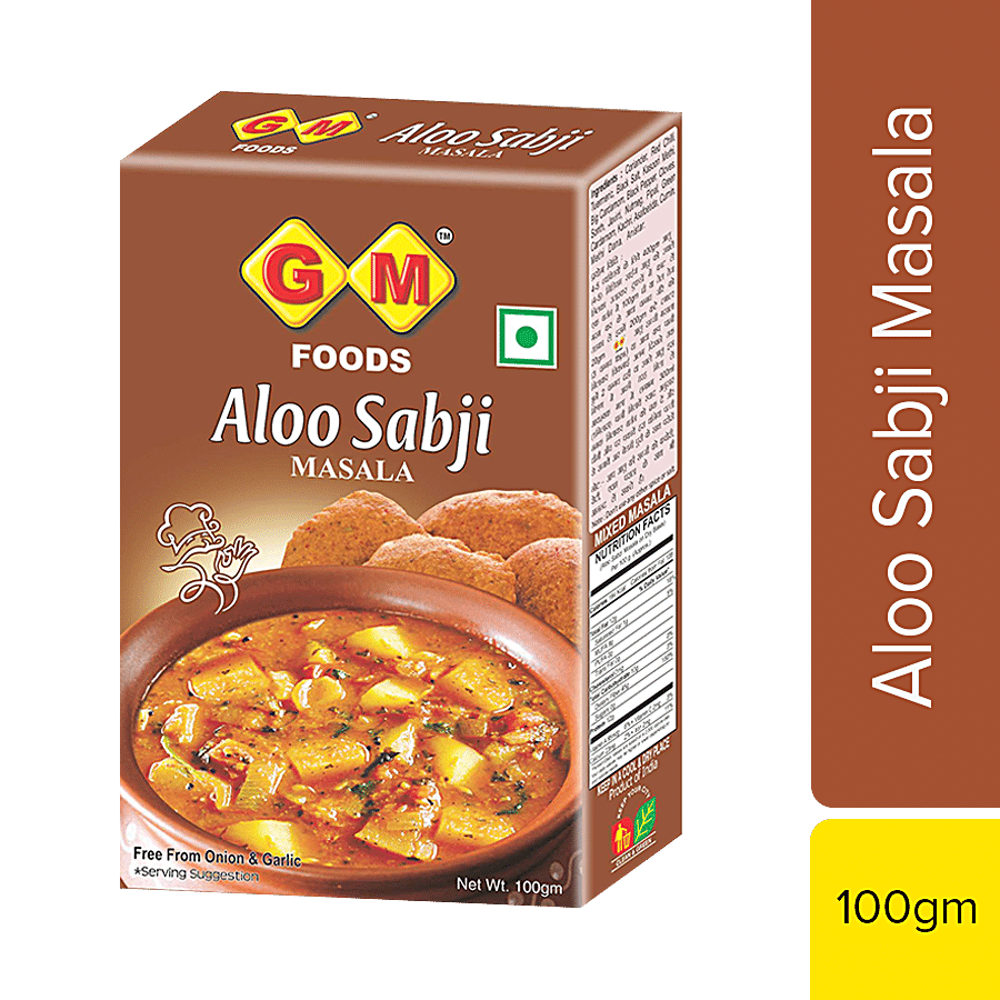 Gm Foods Aloo Sabji Masala