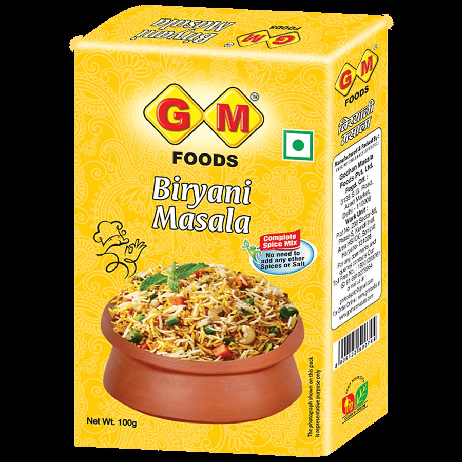 Gm Foods Biryani Masala