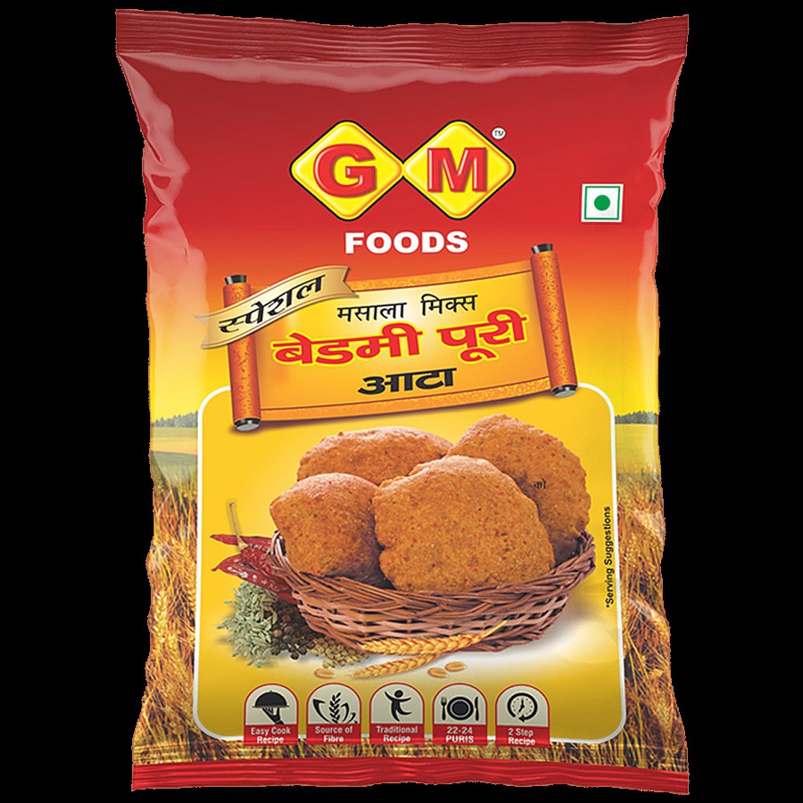 Gm Foods Masala - Mix Bedmi Puri Atta