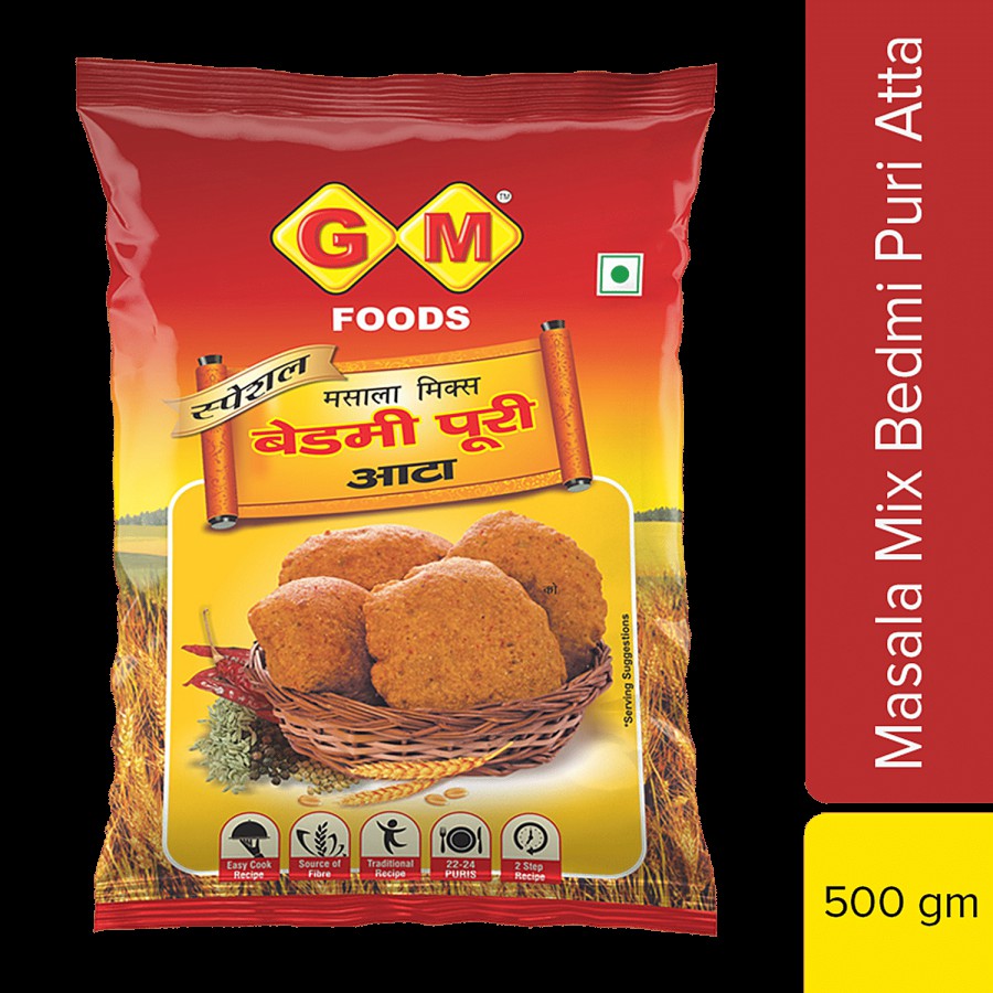 Gm Foods Masala - Mix Bedmi Puri Atta