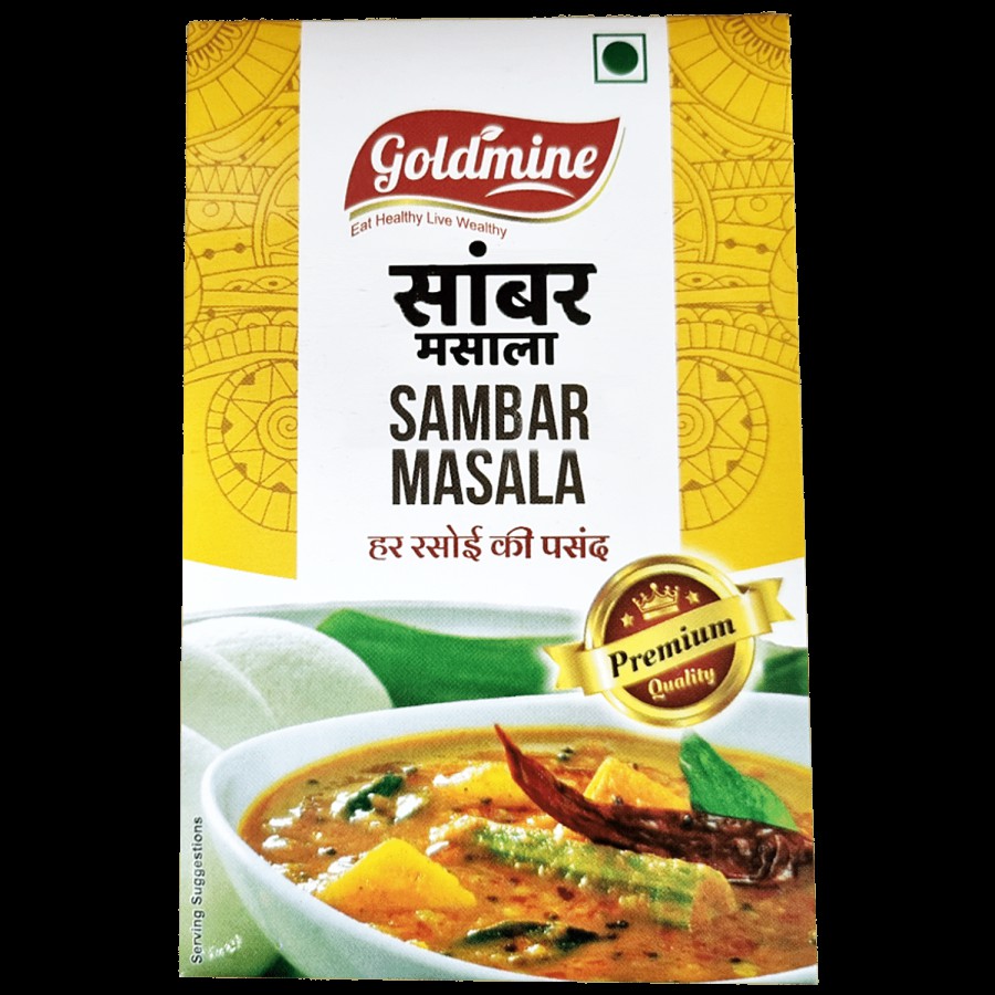 Goldmine Sambhar Masala - Authentic Spice Blend