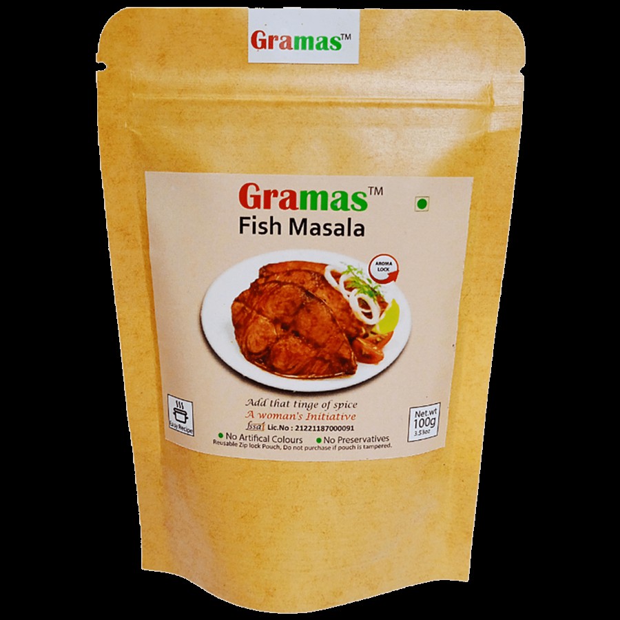 Gramas Spices Fish Masala - With Unique Blend Of Spices