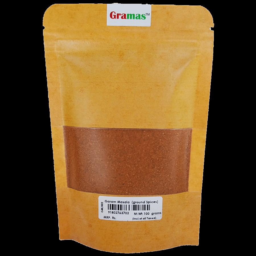 Gramas Spices Garam Masala - Rich In Antioxidant Prevents Arthritis