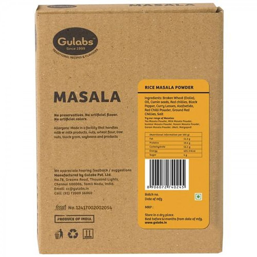 Gulabs Powder - Rice Masala