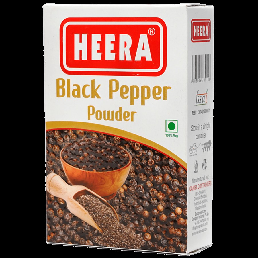 HEERA Black Pepper Powder - Fresh From The Source