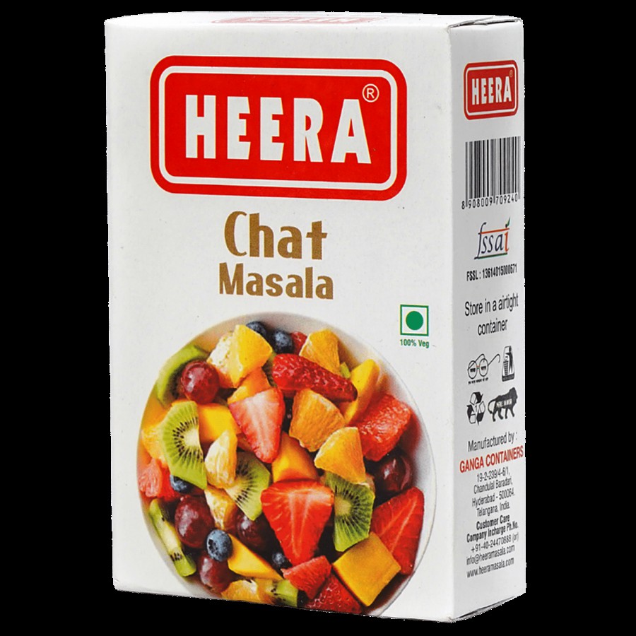 HEERA Chat Masala - Enhances Flavour