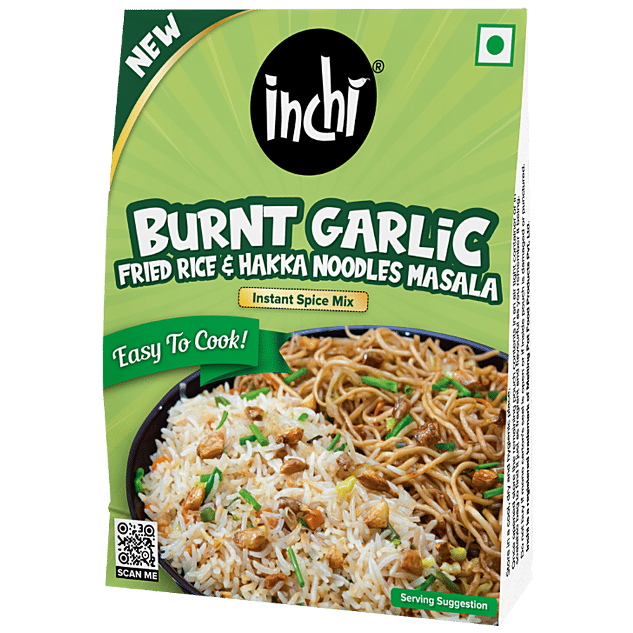 Inchi  Burnt Garlic Fried Rice & Hakka Noodles Masala - Instant Spice Mix