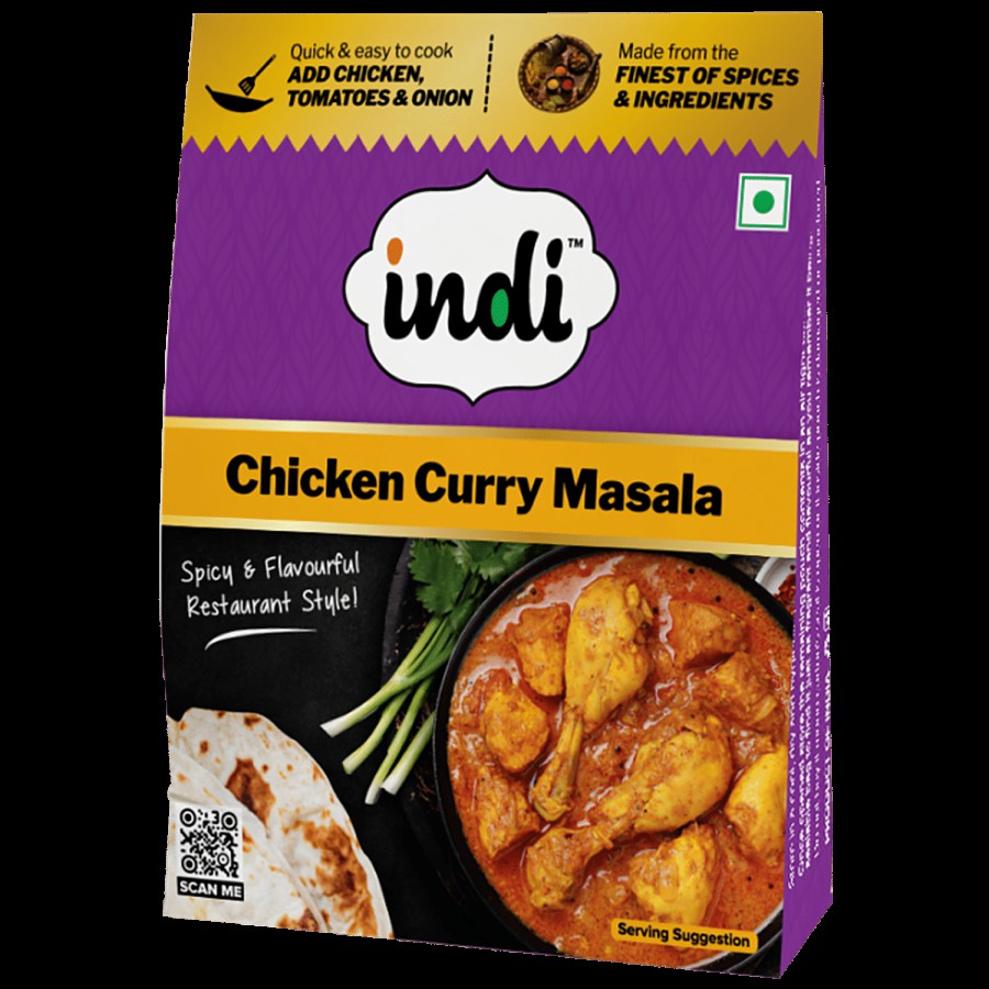 Indi  Chicken Curry Masala - Spicy & Flavourful Restaurant Style