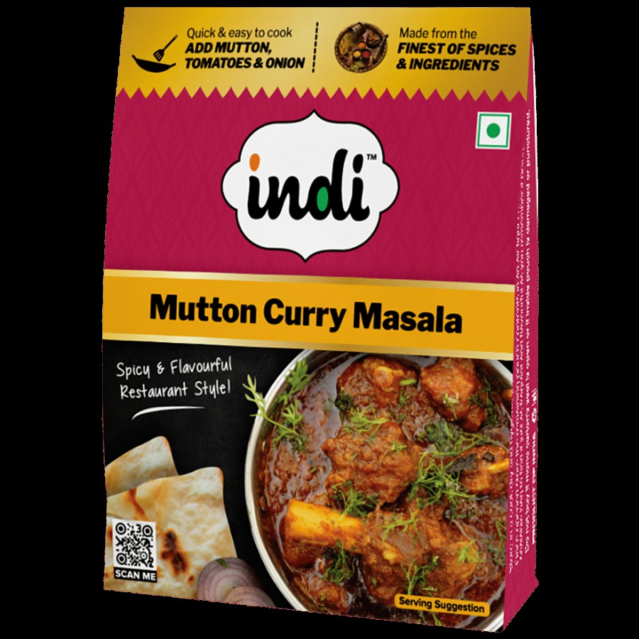 Indi  Mutton Curry Masala - Spicy & Flavourful Restaurant Style