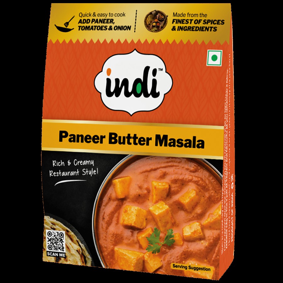 Indi  Paneer Butter Masala - Rich & Creamy Restaurant Style