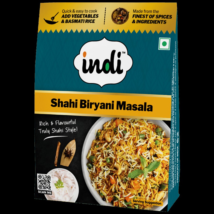 Indi  Shahi Biryani Masala - Rich & Flavourful Restaurant Style