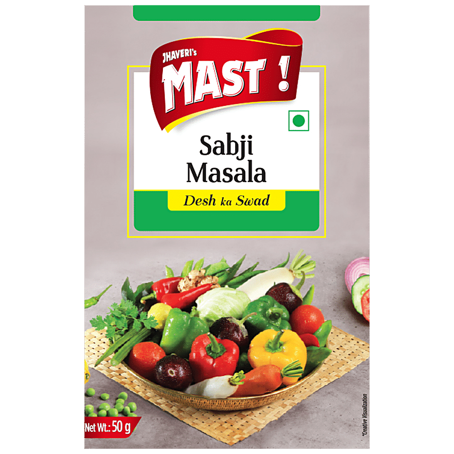 JHAVERI'S Mast Sabji Masala - Desh Ka Swad