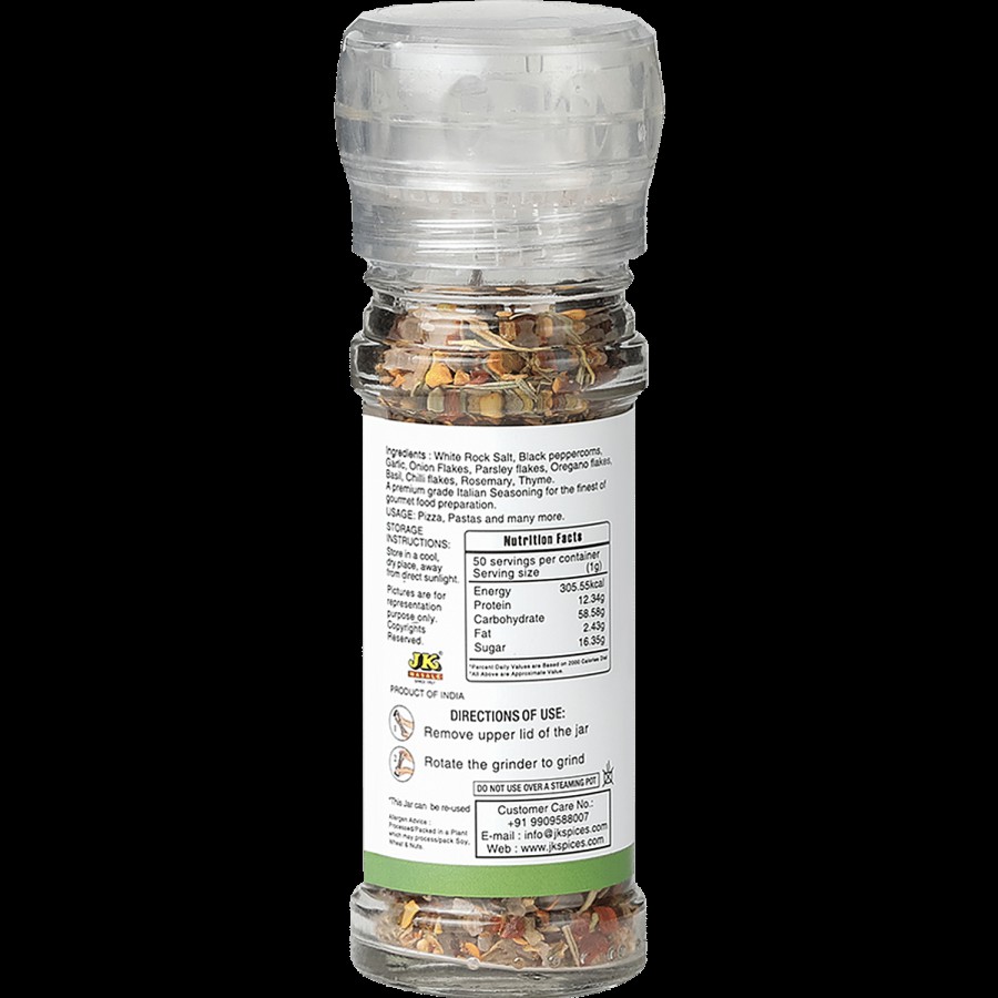 JK Italian Seasoning - Mixed Herbs Crusher