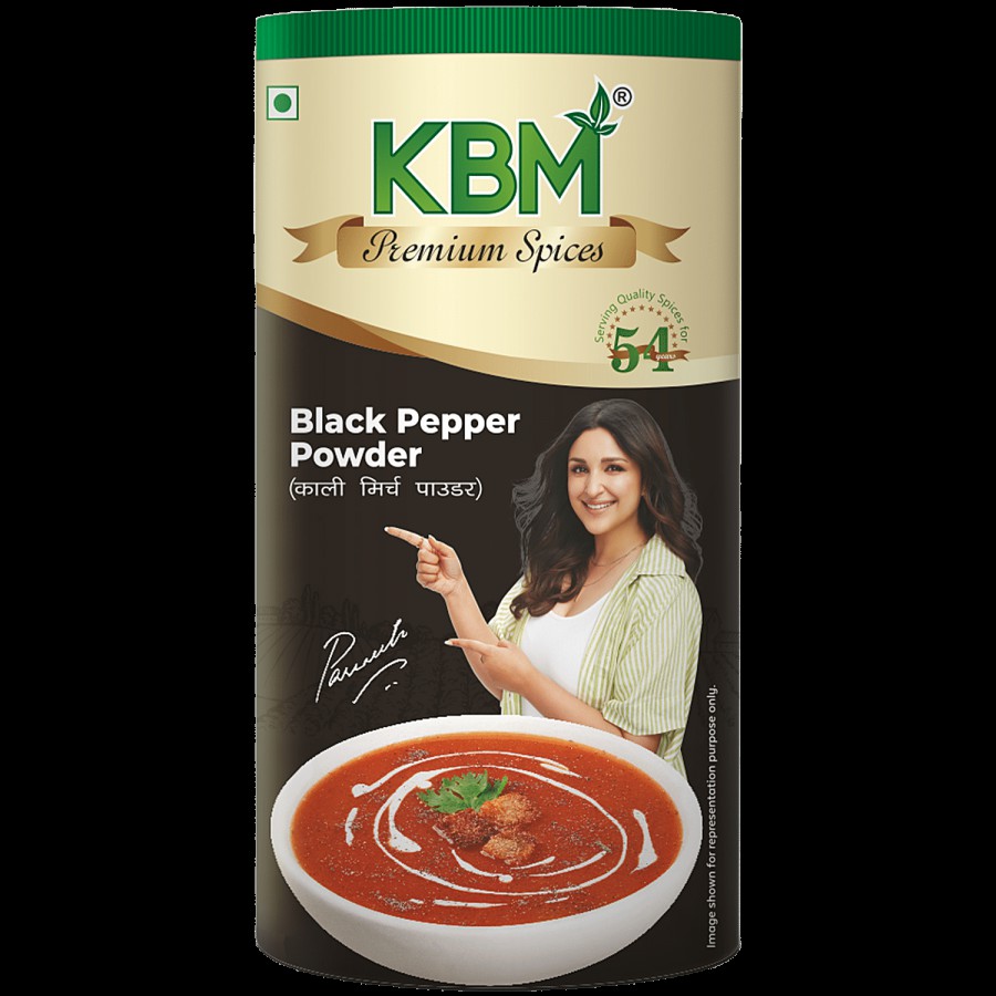 KBM Premium Spices Black Pepper/Kali Mirch Powder