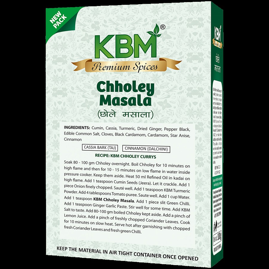 KBM Premium Spices Chholey Masala