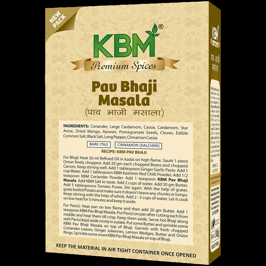 KBM Premium Spices Pav Bhaji Masala