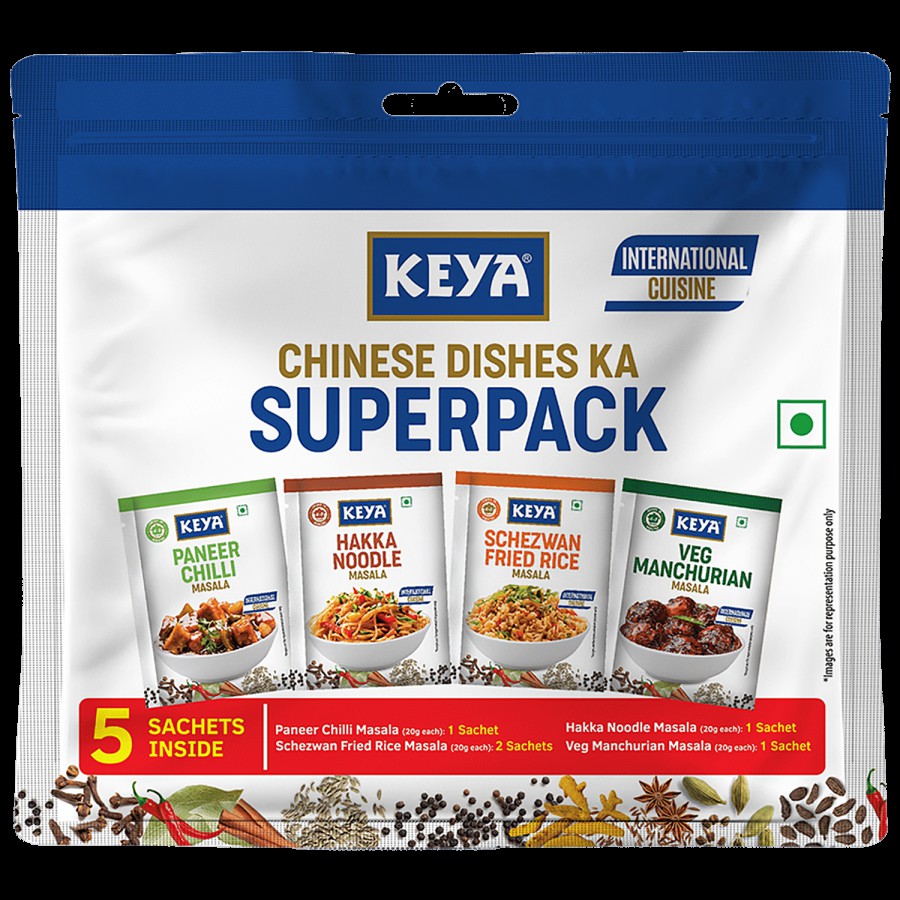 Keya Chinese Masala Super Pack - Paneer Chilli