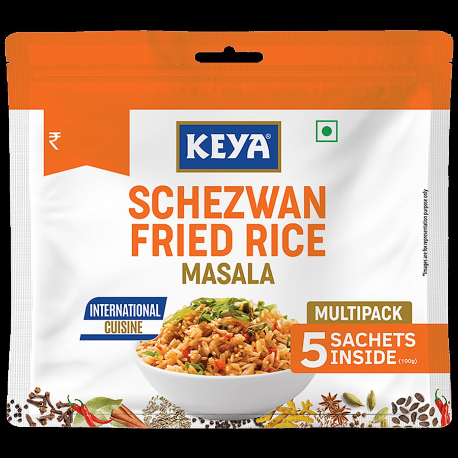 Keya Schezwan Fried Rice Tastemaker Multipack - Cooks In 5 Minutes