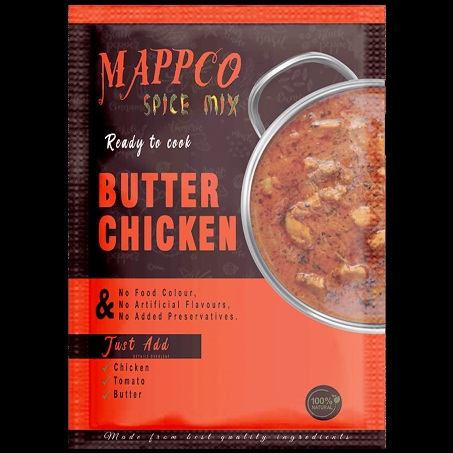 MAPPCO Ready To Cook Butter Chicken - 100% Natural