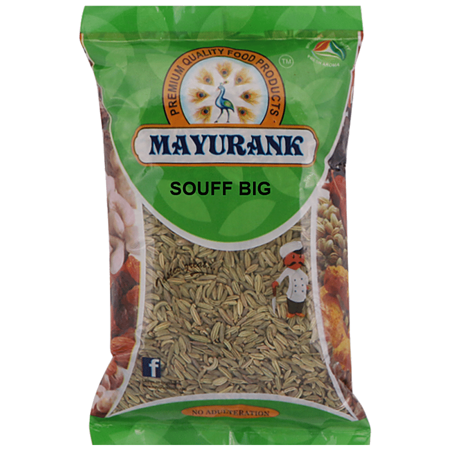 MAYURANK Souff Big - Fennel Seeds