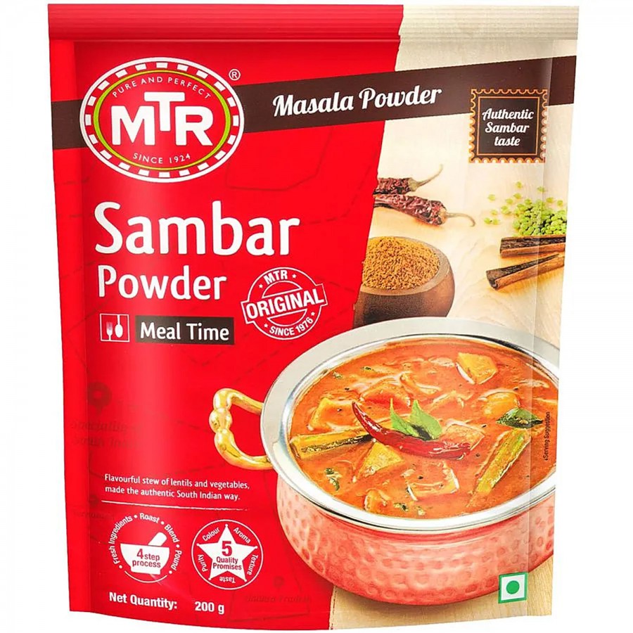 MTR Sambar Powder 200 g + Rasam Powder 200 g + Puliogare Powder 200 g