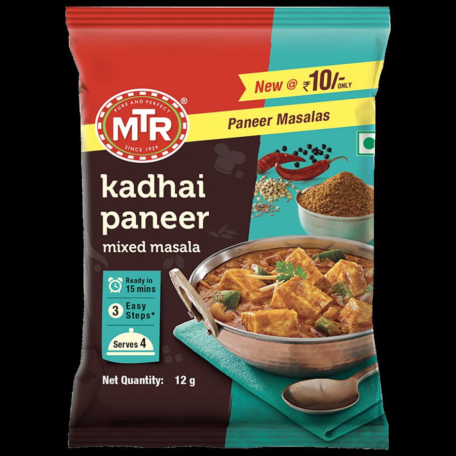 MTR Kadhai Paneer  Mixed Masala - Authentic Flavour