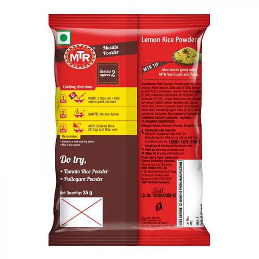 MTR Masala - Lemon Rice Powder