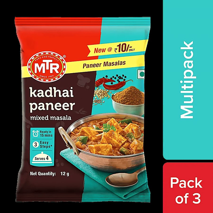 MTR Paneer Masalas Mixed - Variety Pack