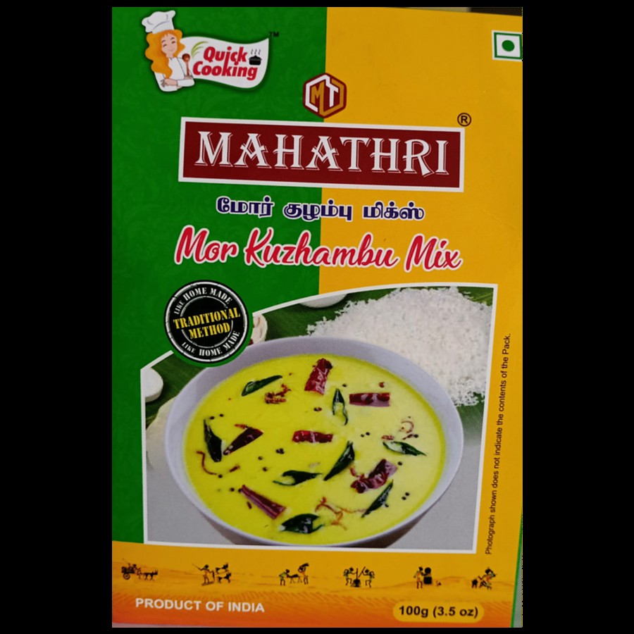 Mahathri Mor Kuzhambu Mix - Premium Quality Ingredients