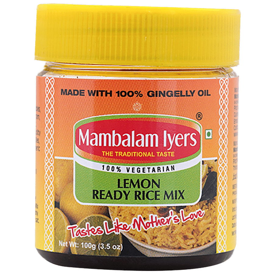 Mambalam Iyers Lemon Rice Mix - Enhances Flavour