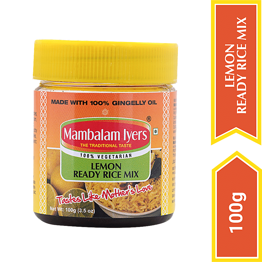 Mambalam Iyers Lemon Rice Mix - Enhances Flavour