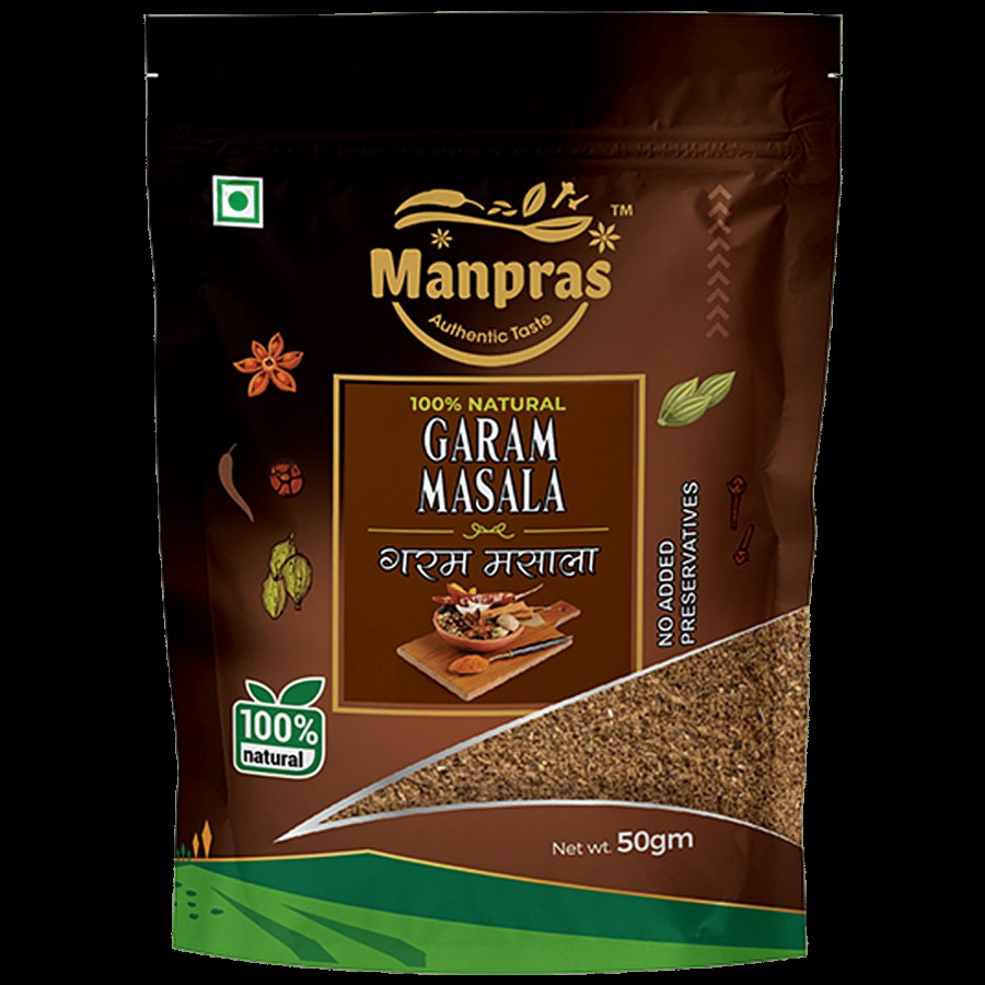 Manpras Garam Masala - 100% Natural