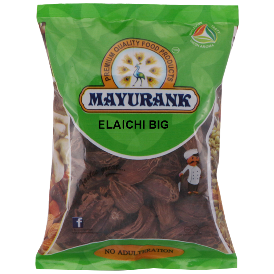 Mayurank Black Cardamom/Big Elaichi - Whole Spice