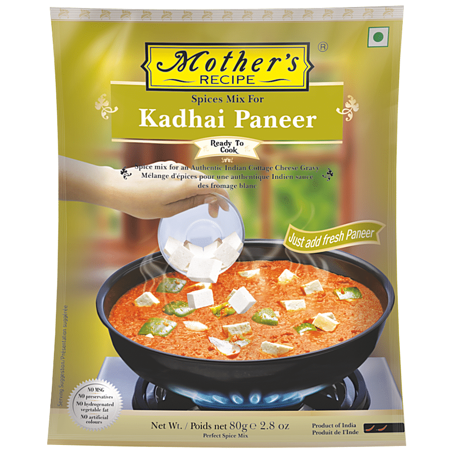 Mother's Recipe Mothers Recipe mix-kadhai-paneer 80 g Pouch