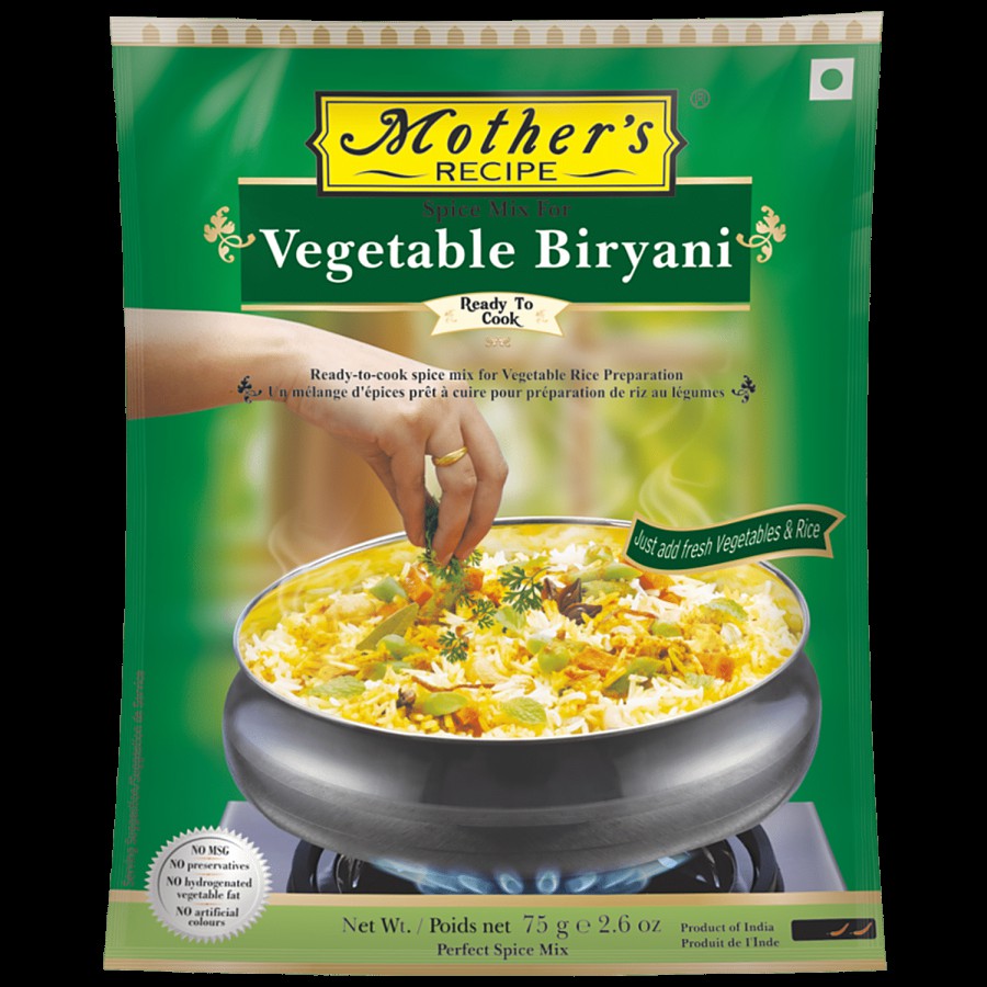 Mother's Recipe Mix - Vegetable Biryani