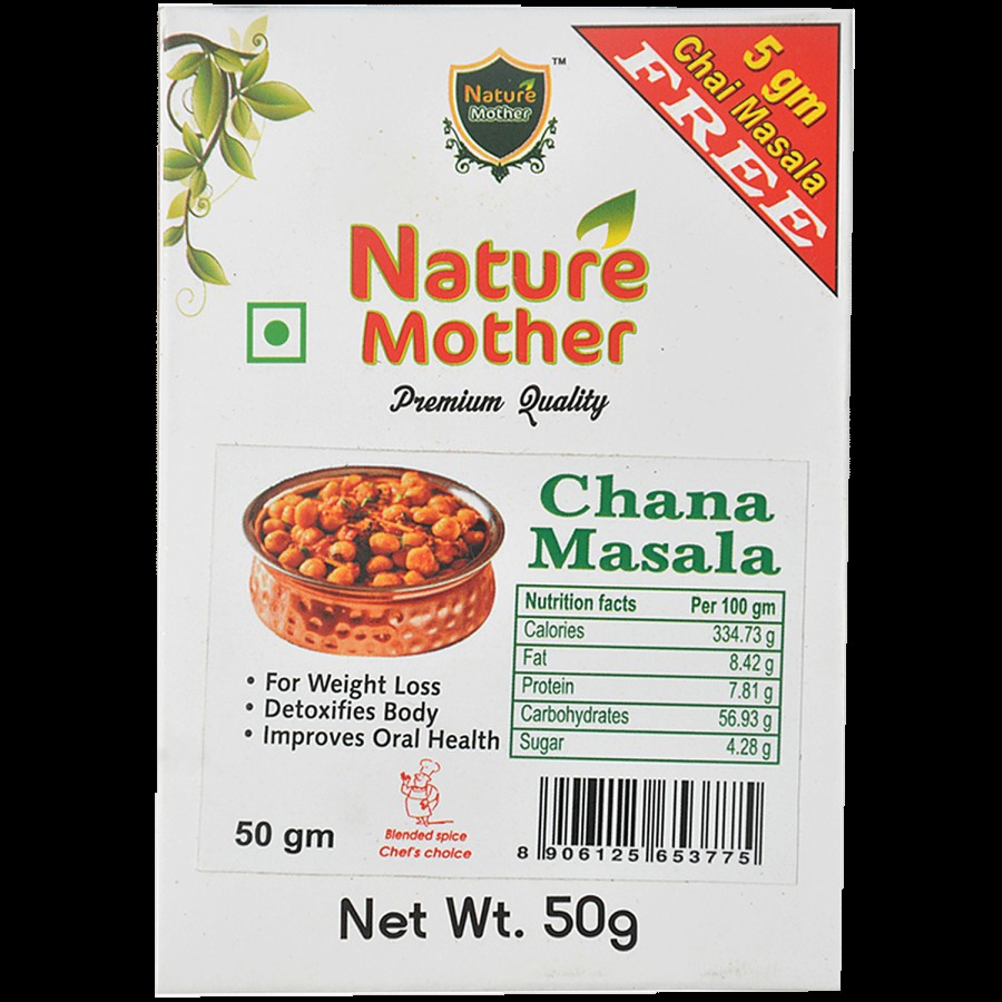 Nature Mother Chana Masala -  Intense Flavour