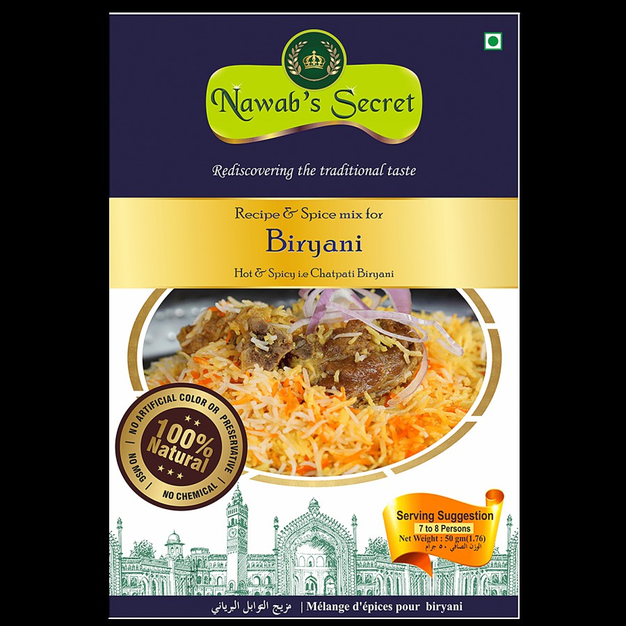 Nawab's Secret Biryani - Spice Mix