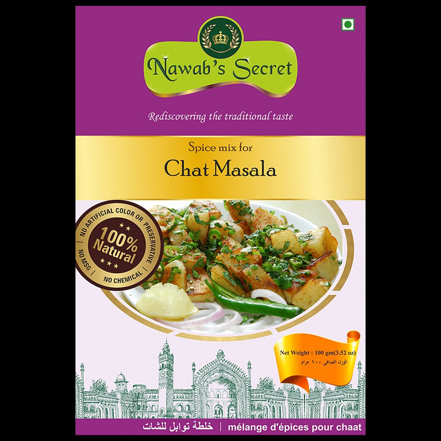 Nawab's Secret Chat Masala - Spice Mix