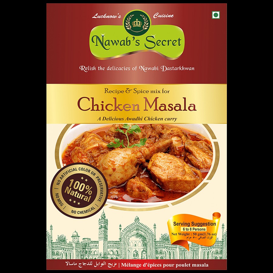 Nawab's Secret Chicken Masala - Spice Mix