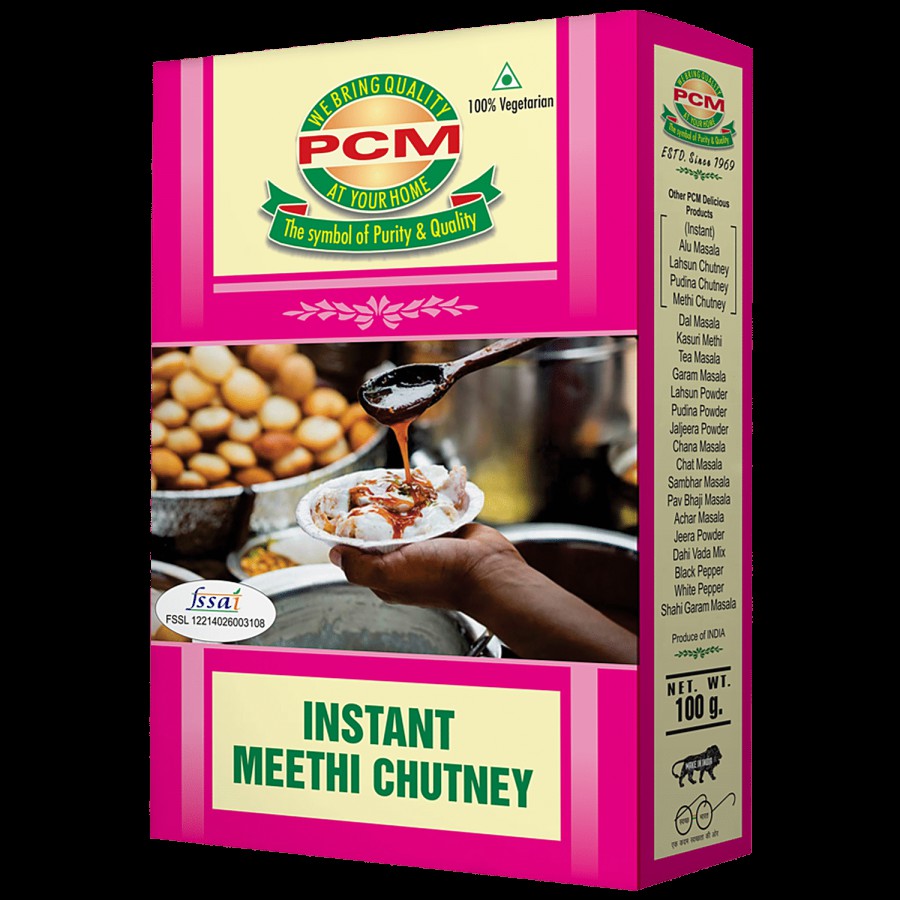 PCM Masale Instant Meethi Chutney Powder