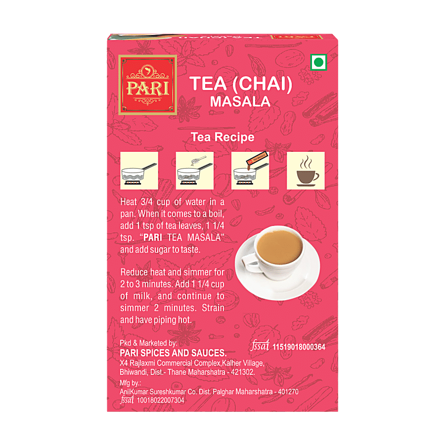 Pari Classic Tea/ Chai Masala Powder - Rich In Nutrients & Health Benefits