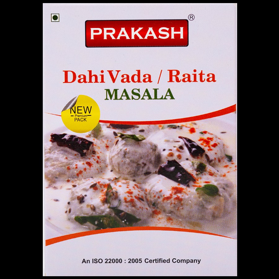 Prakash Dhai Vada/Raita Masala