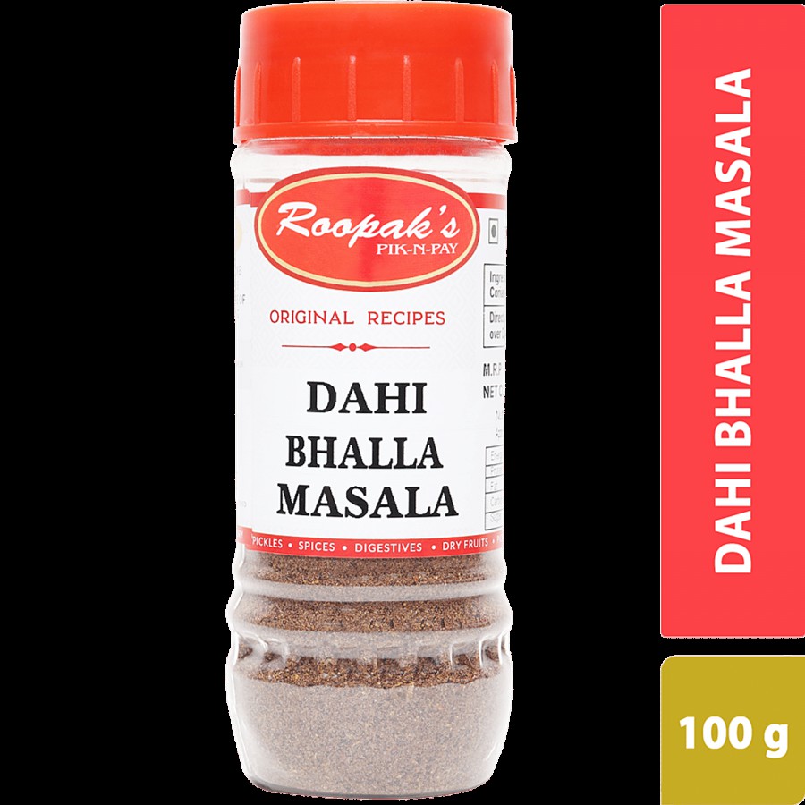 ROOPAK'S PIK-N-PAY Dahi Bhalla Masala - Natural & Pure