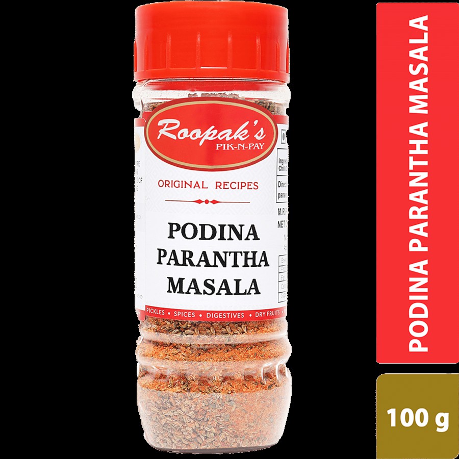 ROOPAK'S PIK-N-PAY Podina Parantha Masala - Natural