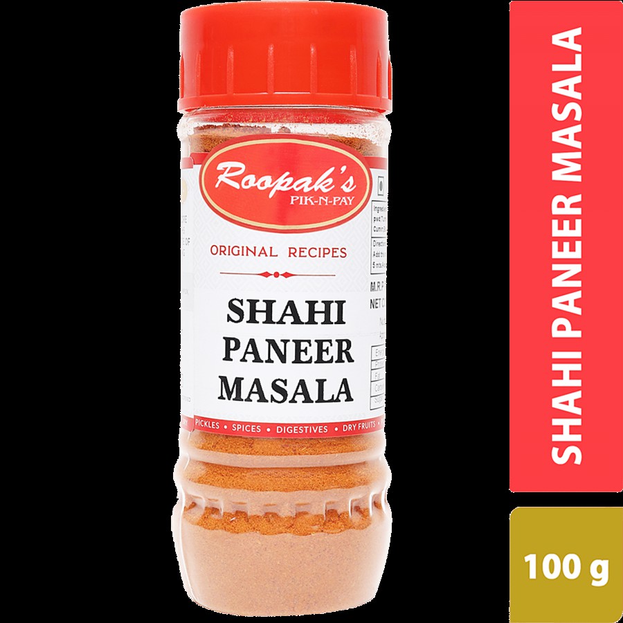 ROOPAK'S PIK-N-PAY Shahi Paneer Masala - Natural & Pure