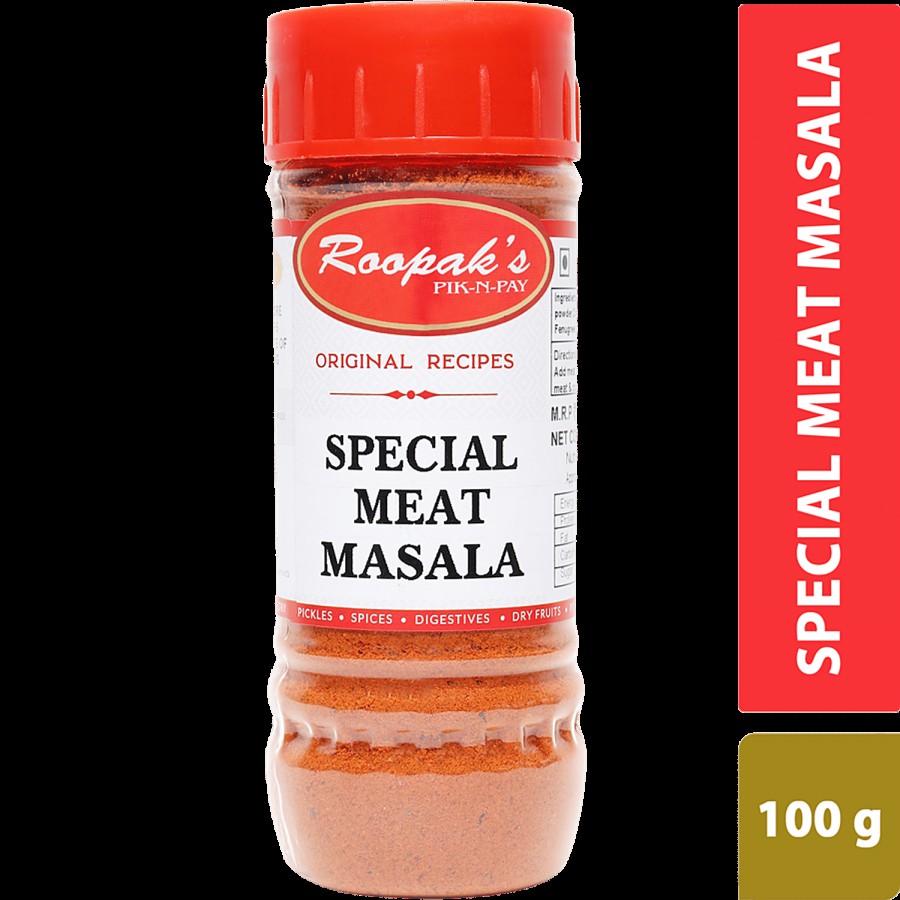 ROOPAK'S PIK-N-PAY Special Meat Masala - Natural & Pure