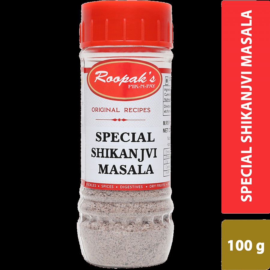 ROOPAK'S PIK-N-PAY Special Shikanjvi Masala - Natural