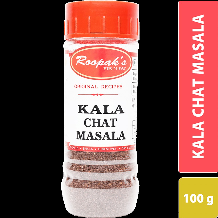 ROOPAK'S PIK-N-PAY Kala Chat Masala - Natural & Pure