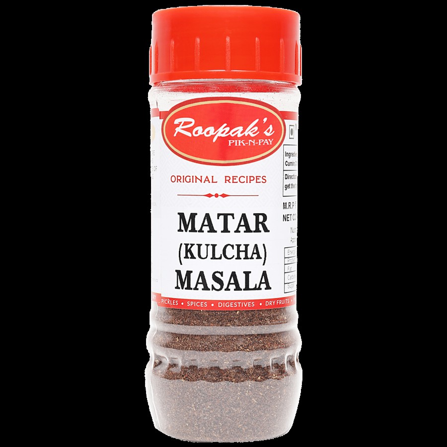 ROOPAK'S PIK-N-PAY Matar/Kulcha Masala - Natural & Pure